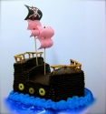 Pirate Ship Cake