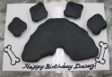 Dawg Cupcake Cake